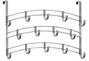Over-the-Door Hanging Rack with Hooks