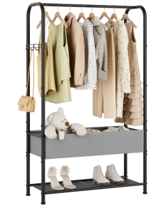 Freestanding Metal Garment Rack