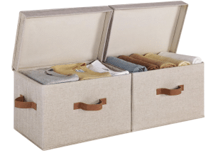 StorageWorks Fabric Storage Bins with Lid